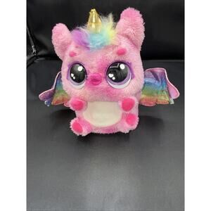 Hatchimal pink dragon Alive Mystery Hatch Pufficorn interactive toy.